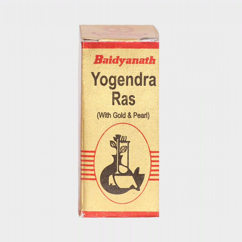 Yogendra Ras | योगेन्द्र रस : Ingredients, Benefits, Uses - Vaidyaनमः